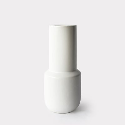 Ivory Ceramic Vase