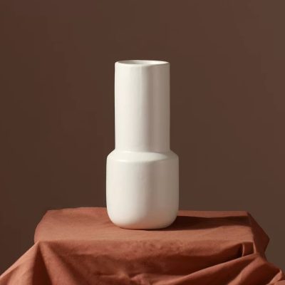 Ivory Ceramic Vase
