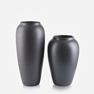Charcoal Ceramic Vase