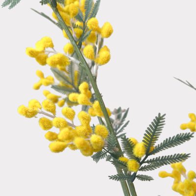Mimosa Spray Artificial Faux Flowers