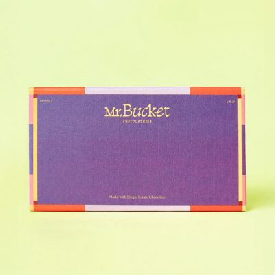 Mr Bucket chocolate box 8pc closed