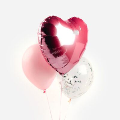 Pink Birthday Balloon Set